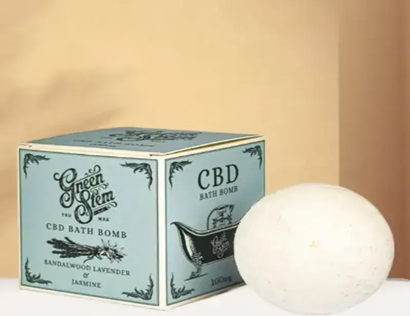 CBD Bath Bomb Boxes Packaging