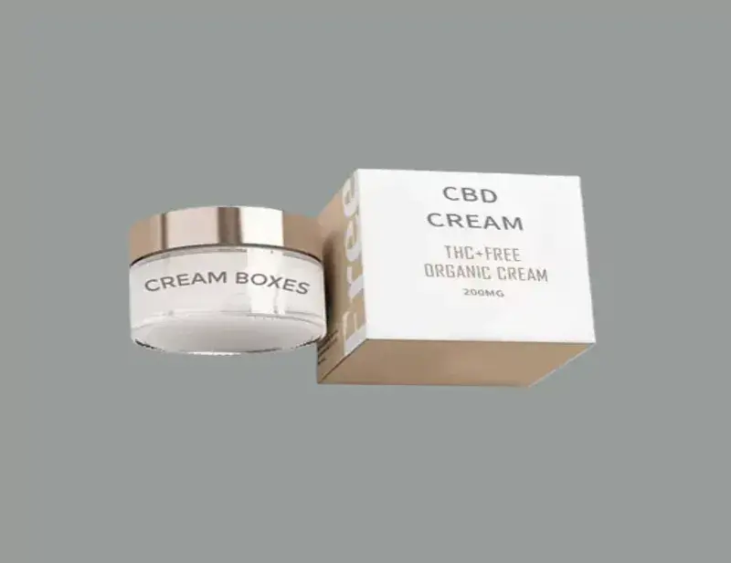 CBD Cream Boxes With Logo