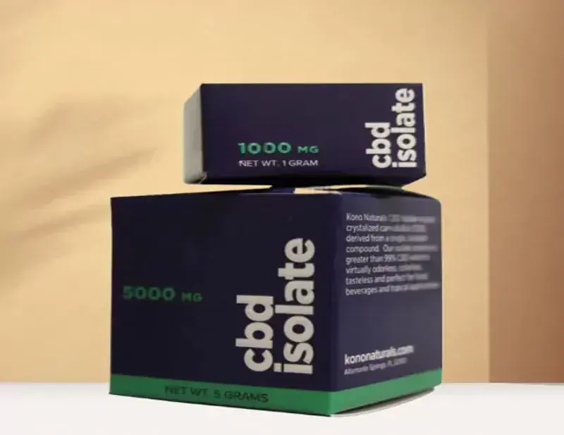 CBD Isolate Packaging Boxes