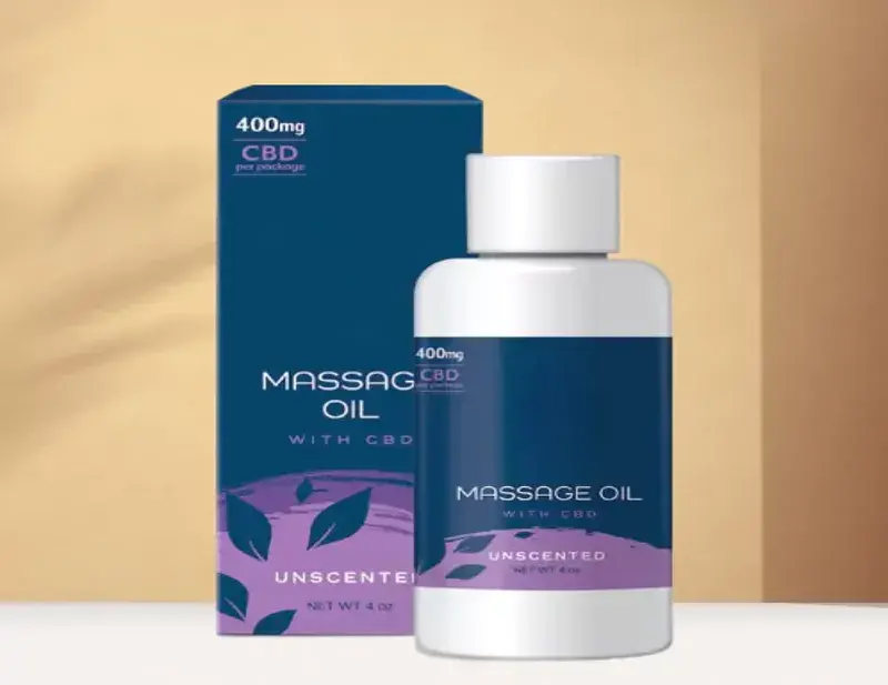 Printed CBD Massage Oil Packaging Wholesale USA