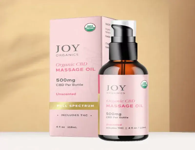 Printed CBD Massage Oil Packaging Manufacture USA