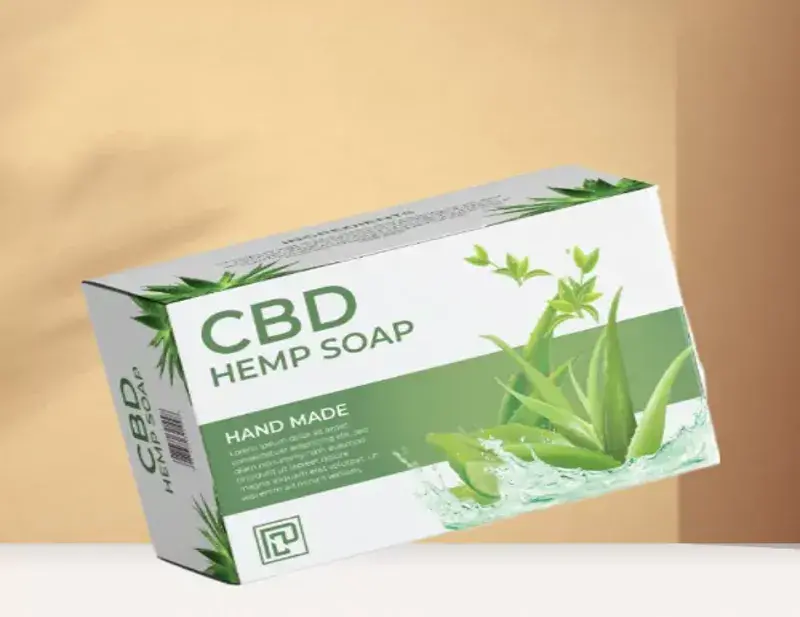 Custom Printed CBD Soap Boxes Packaging