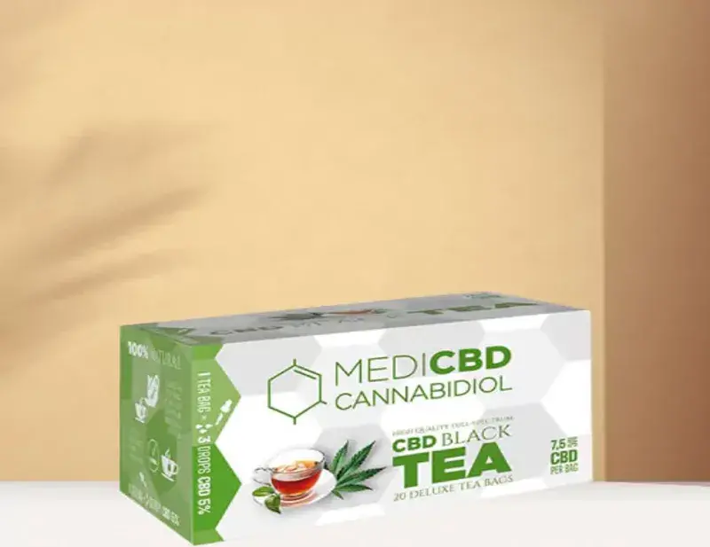 Custom Printed CBD Tea Boxes With Logo