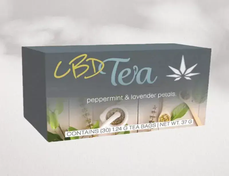 CBD Tea Boxes With Logo