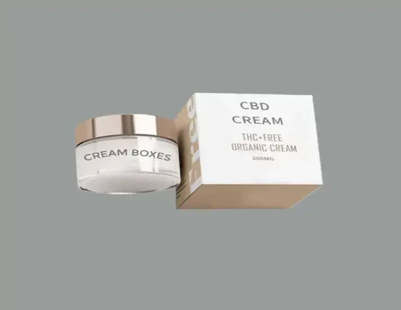 Custom Printed CBD Topical Cream Boxes Packaging