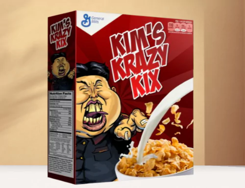 Custom Printed Cereal Boxes Manufacture USA