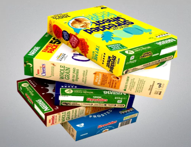 Custom Printed Cereal Boxes Wholesale USA