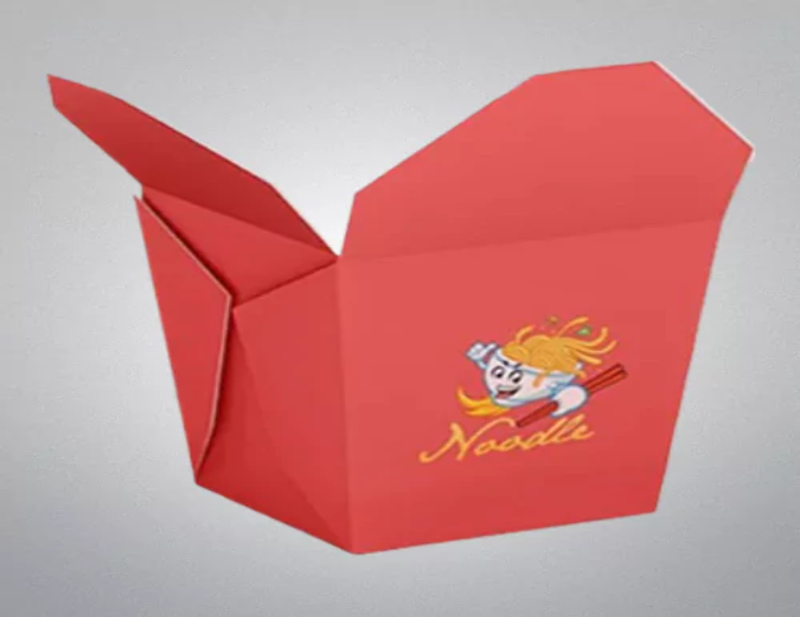 Custom Printed Chinese Takeout Boxes With Logo