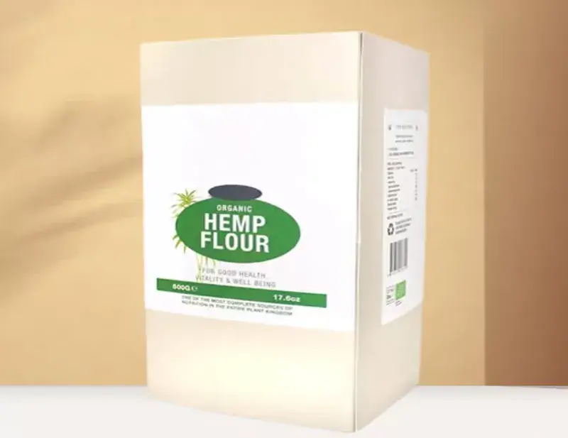 Custom Printed Hemp Flour Boxes Wholesale USA