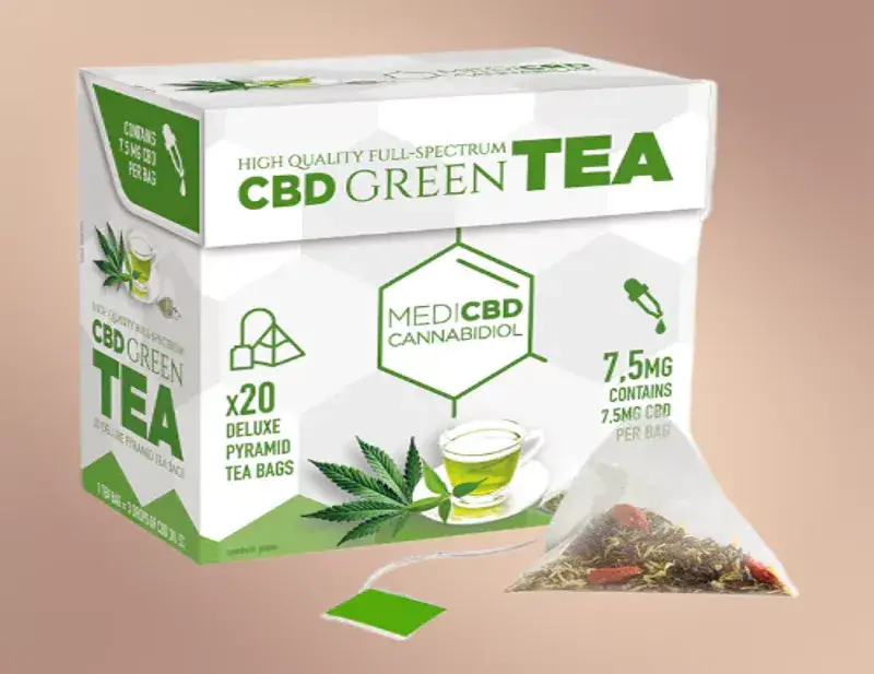 Custom Printed Hemp Tea Bag Boxes Manufacture USA