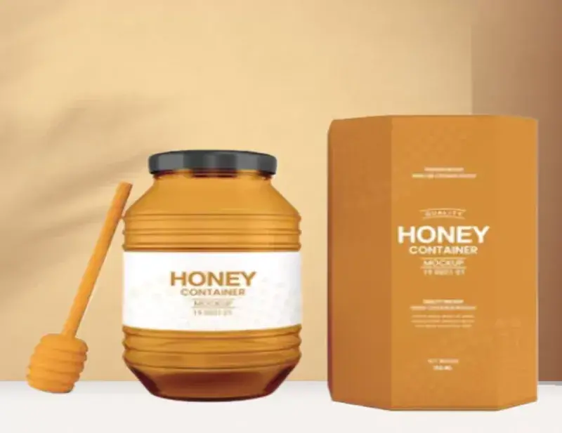 Custom Printed Honey Packaging Boxes Wholesale