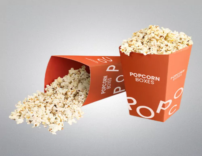 Custom Printed Popcorn Boxes Manufacture USA