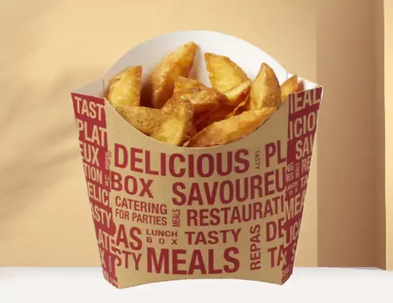 Custom Printed French Fries Boxes Wholesale USA