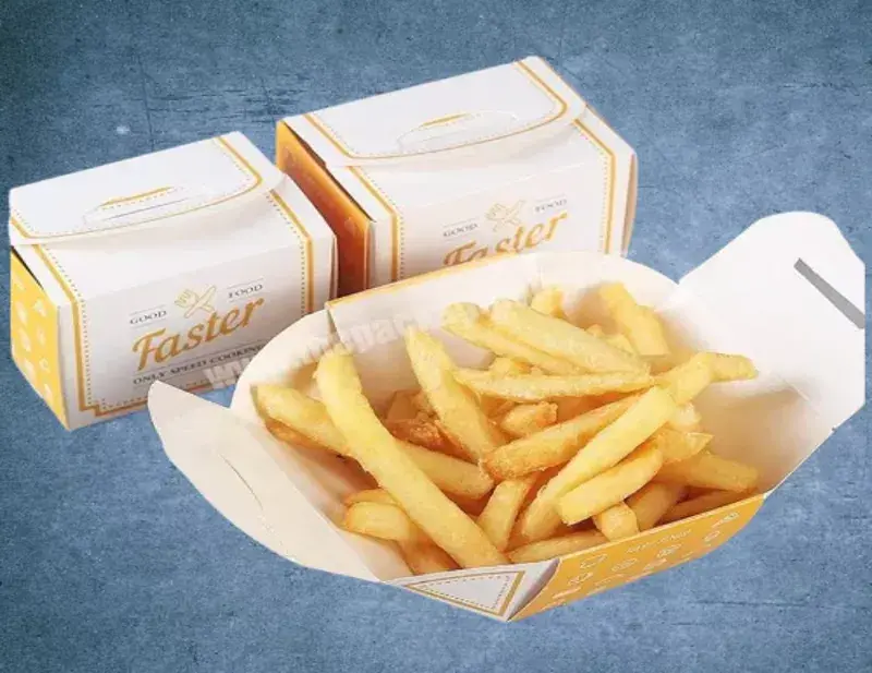 Custom Printed French Fries Boxes With Logo