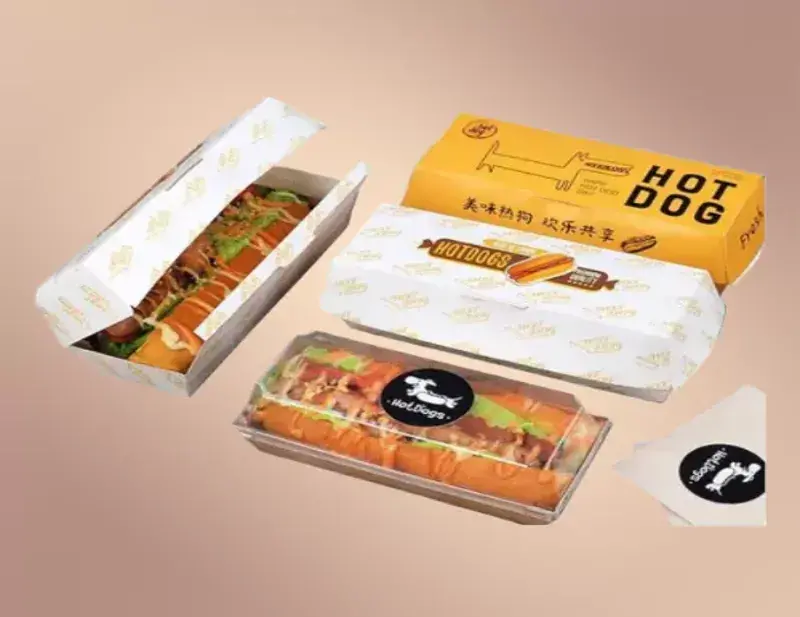 Custom Hot Dog Boxes Packaging