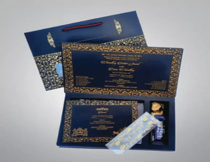 Custom Invitation Boxes Packaging