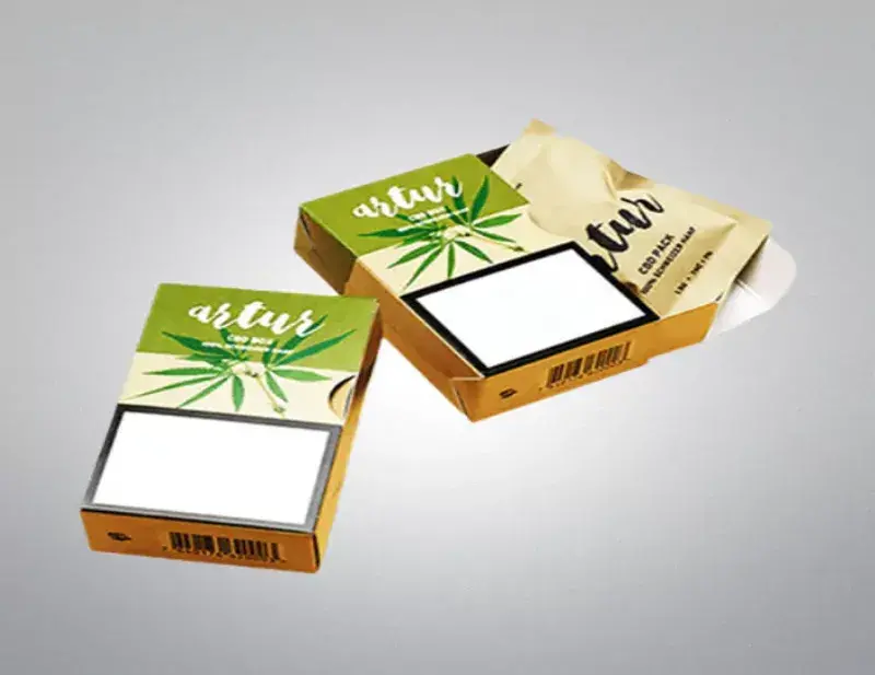 Custom Printed Marijuana Edible Packaging Boxes