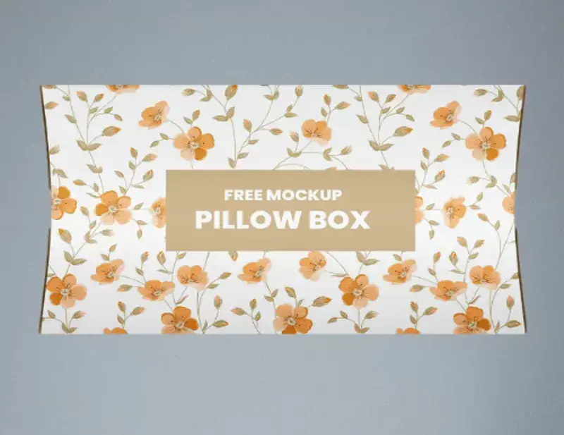 Printed Pillow Gift Boxes