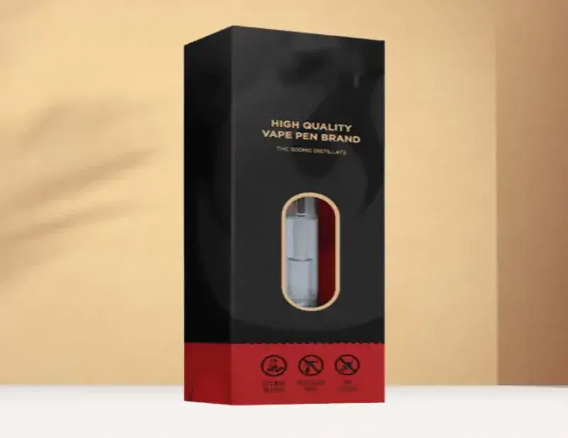 Premium Distillate Vape Cartridge Boxes