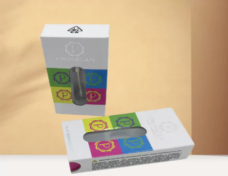 Custom Printed Premium Distillate Vape Cartridge Packaging Boxes