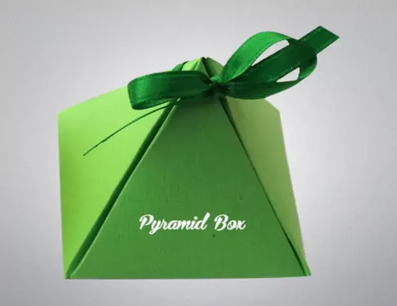 Pyramid Boxes With Logo