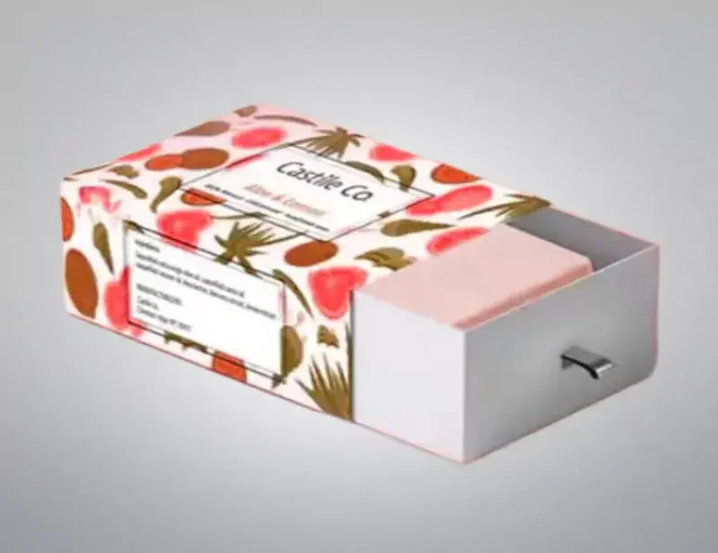 Custom Printed Sleeve Soap Packaging Boxes