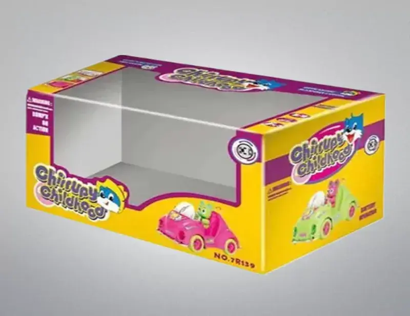 Custom Printed Toy Boxes With Logo