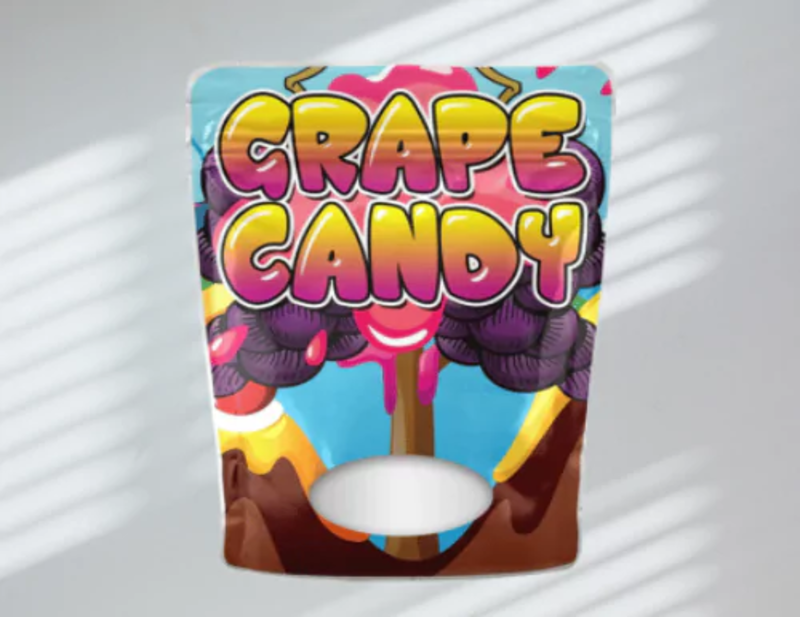 custom printed candy mylar bags