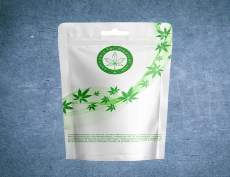 custom cannabis mylar bags packaging