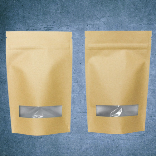 custom printed kraft mylar bags