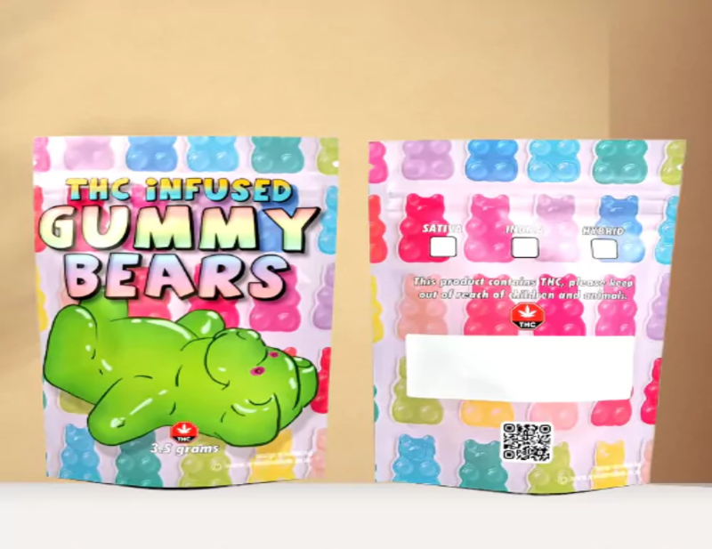 gummies mylar bags packaging