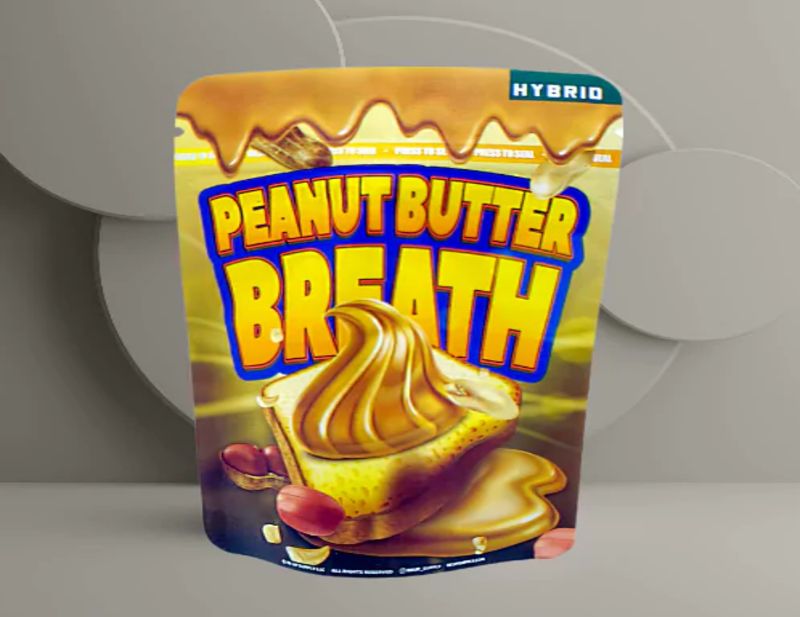 peanut butter breath mylar bags wholesale