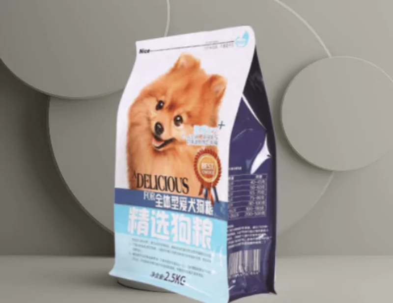 custom pet food mylar bags packaging