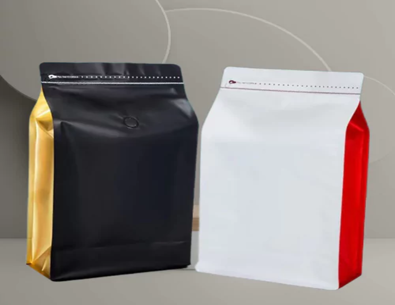 custom printed tea and coffee mylar bags