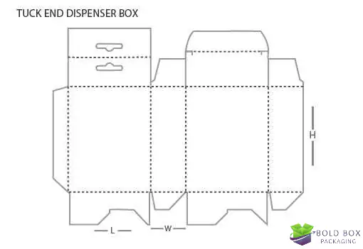 Tuck End Dispenser Box Style